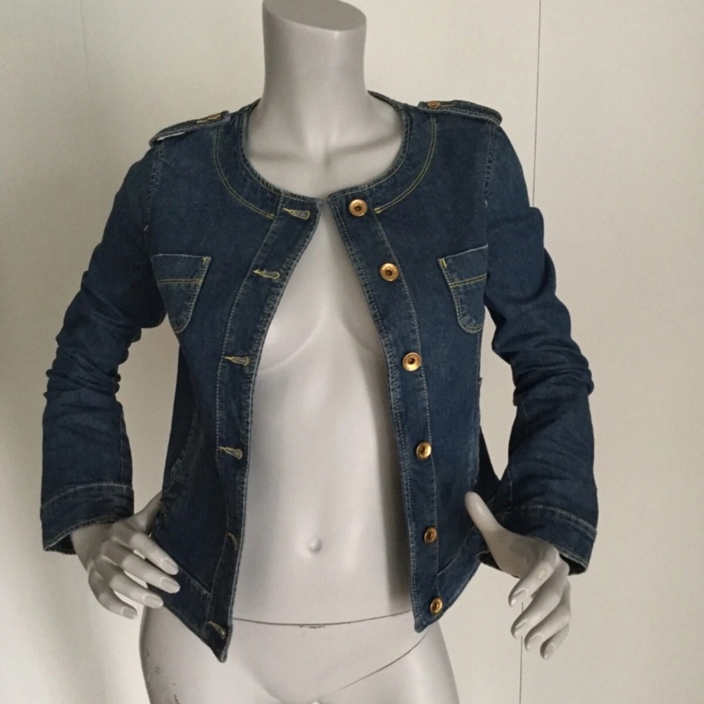 Love Moschino Women’s Jeans Jacket Size IT 40/ USA 4